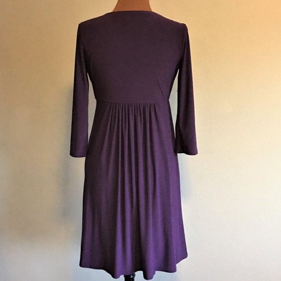 MONROE & MAIN Pocket Surplice Dress | Small - Picture 6 of 10